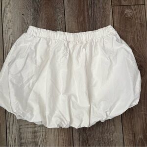 White Bubble Skirt
